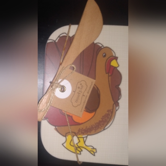 Bundle Of 2 New Mud Pie Thanksgiving Melamine Board Sets - Picture 3 of 5